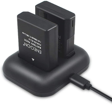 EN-EL14/14a Replacement Battery (2-Pack) and Rapid Dual Charger Kit for Nikon  - ENEGON